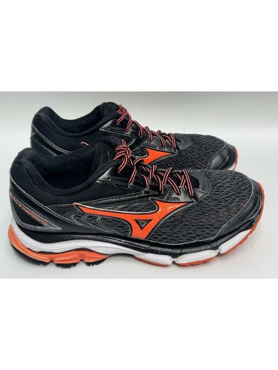 Mizuno Shoes - Mizuno Wave Inspire 13 Womens Shoes Size 10 Black Orange Running Gym *no Insoles